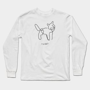 r u ok Long Sleeve T-Shirt